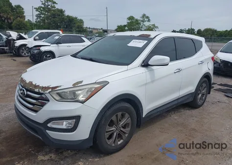 2013 Hyundai Santa Fe Sport from USA, damaged, VIN 5XYZT3LB8DG044339
